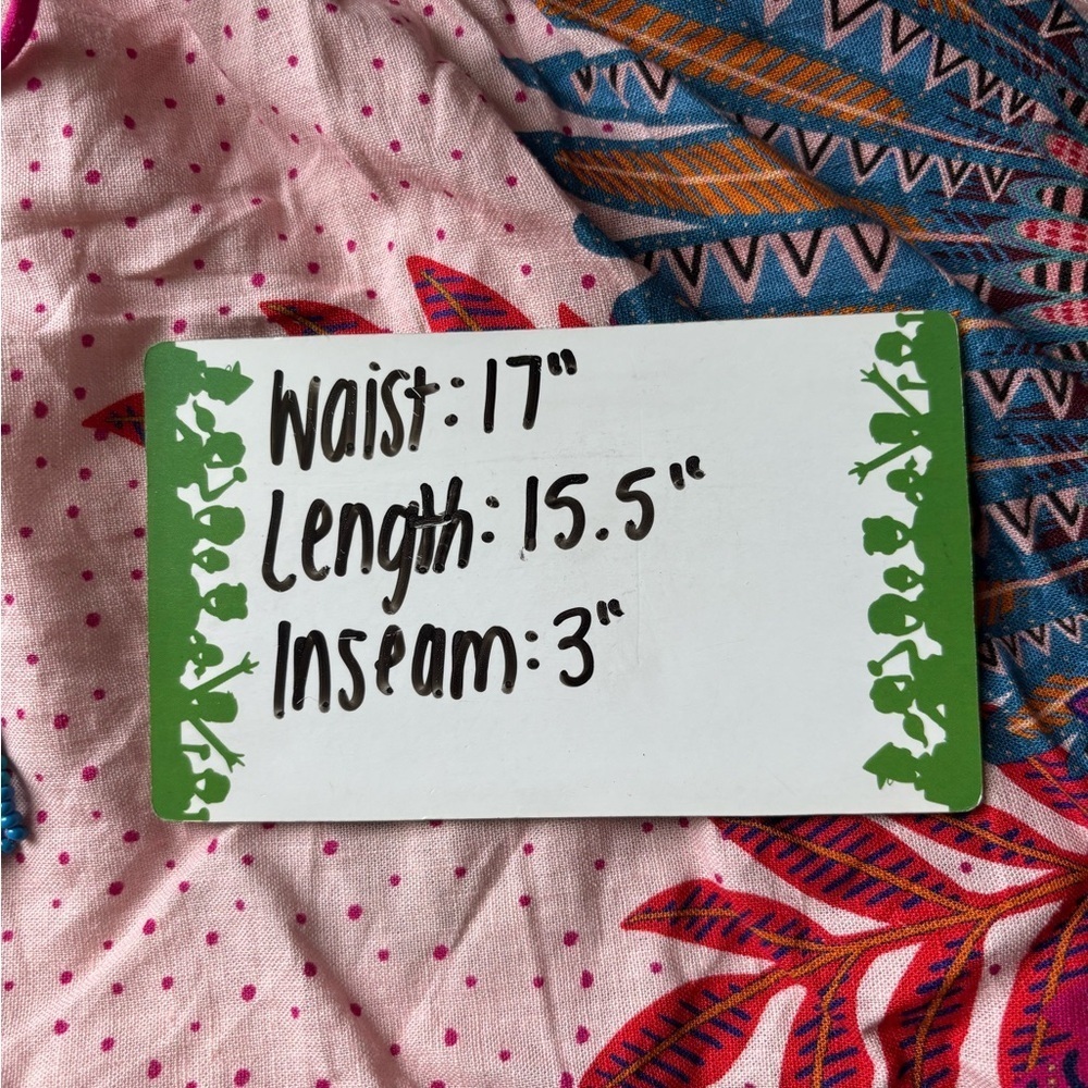 NWT FARM Rio Multicolored Floral Tropical Print Shorts Beaded Tie Detail Pockets - Picture 12 of 12
